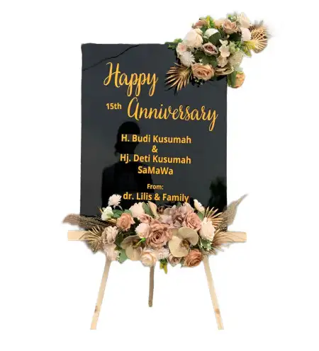 Papan Bunga Akrilik Lai Lai Bisi Kopan